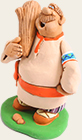 Ceramic souvenir "Russian souvenir"